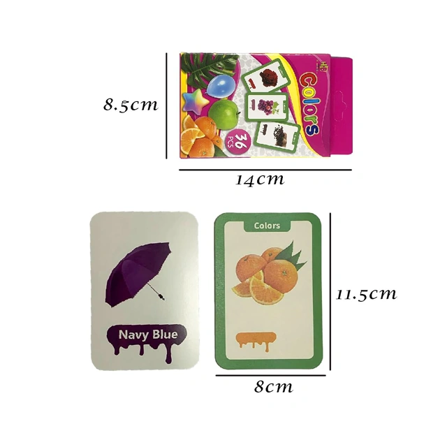 Kids Educational Flash Cards (Colors) - Image 3
