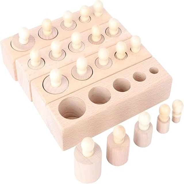 Wood socket cylinder game - Image 3