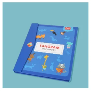 Crackles Wooden Magnetic Tangram Travel Game