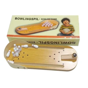 Wooden Bowling Game Set