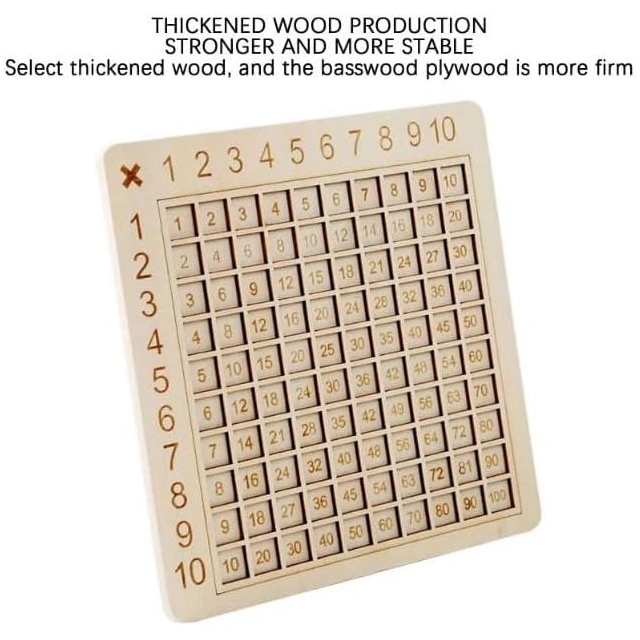 Wooden Multiplication Board Game - Image 3