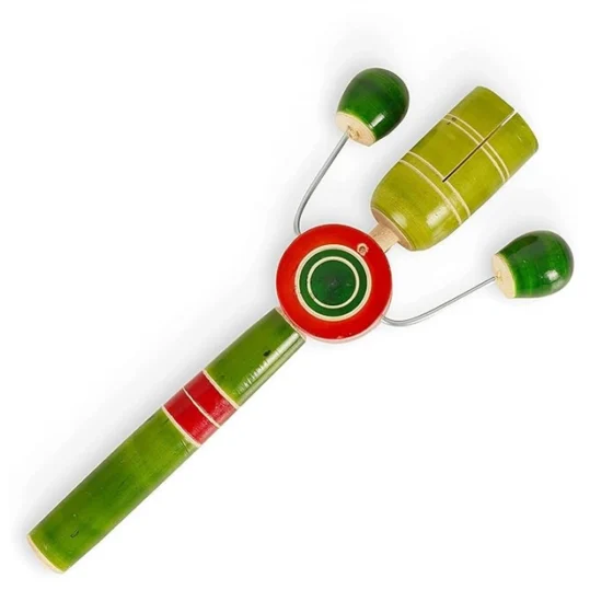 Wooden TIK TIK Rattle