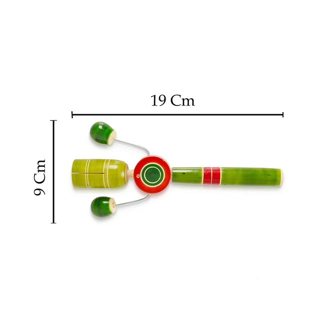 Wooden TIK TIK Rattle - Image 3