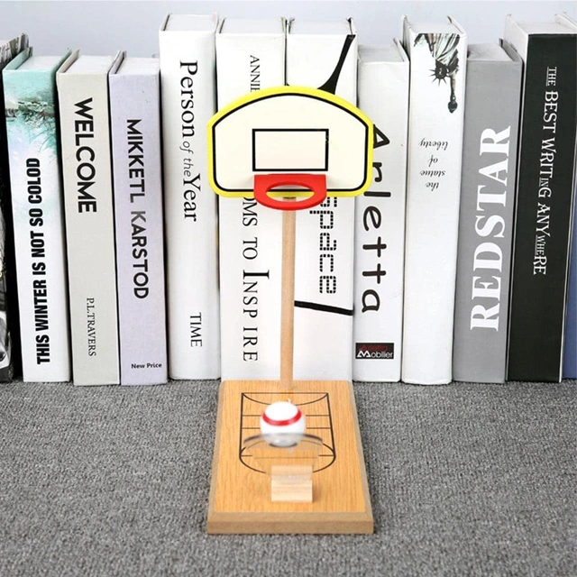 Wooden Basketball Desk Games - Image 3