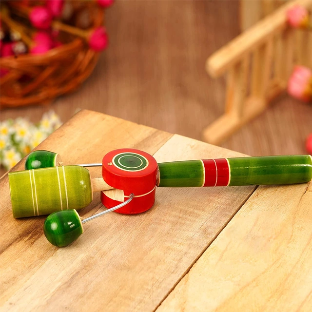 Wooden TIK TIK Rattle - Image 2