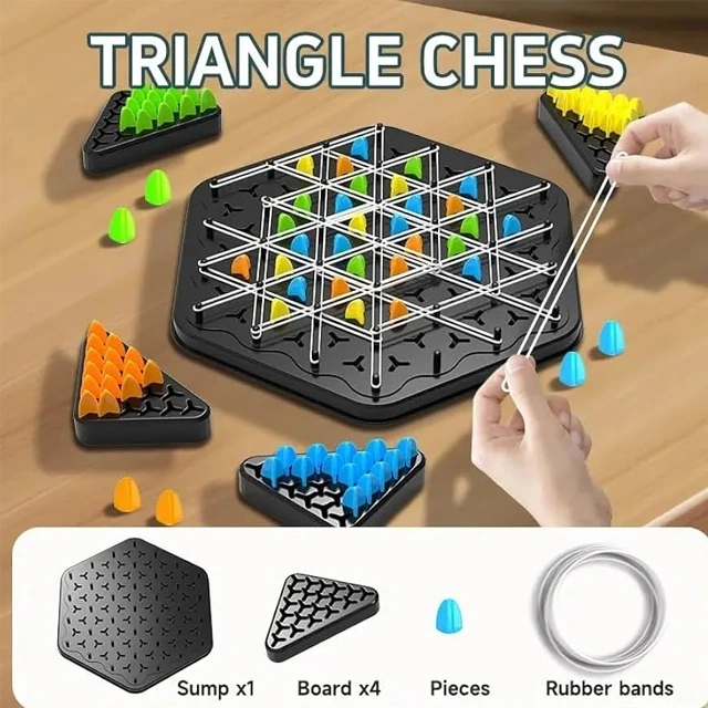Puzzle Geometry Chess Multiplayer Strategy Board Game - Image 3