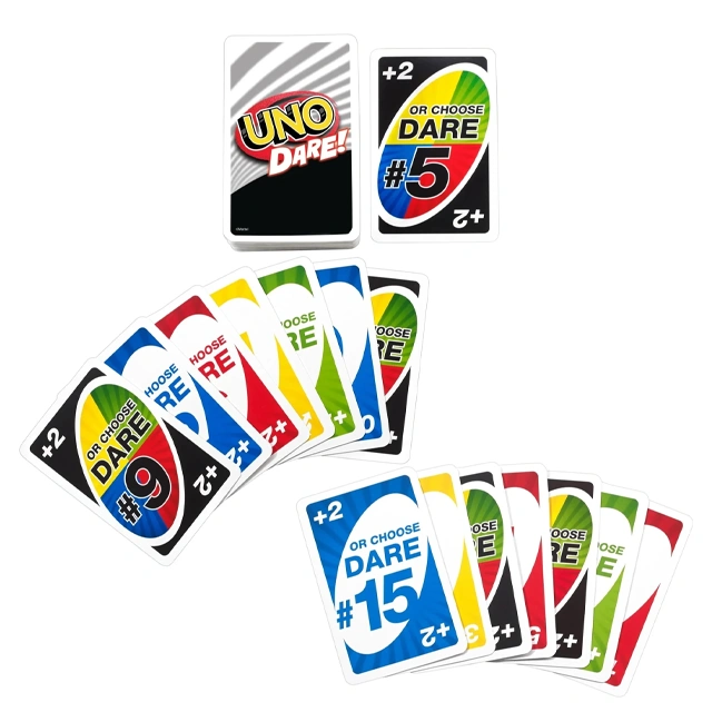 U.N.O Dare Cards Game Play with Family - Image 2