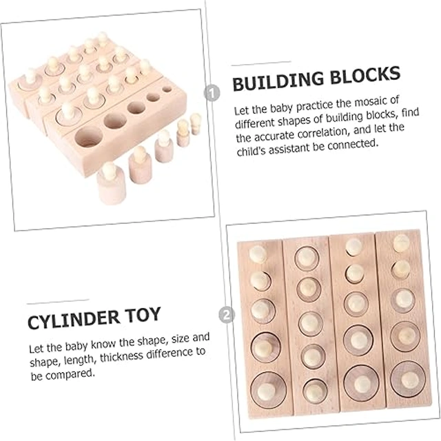 Wood socket cylinder game - Image 2