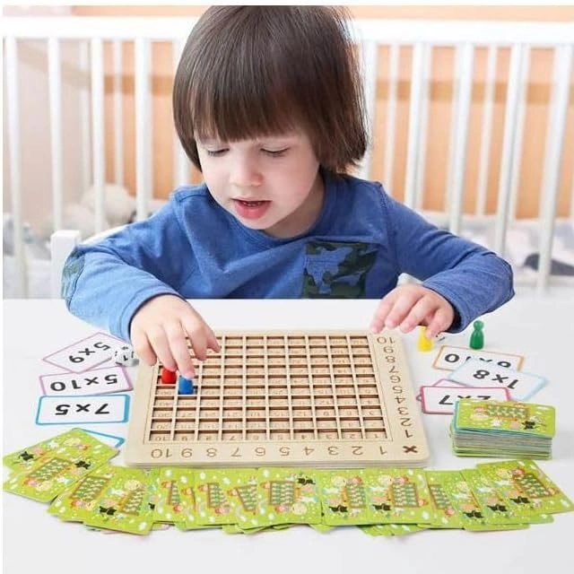 Wooden Multiplication Board Game - Image 4