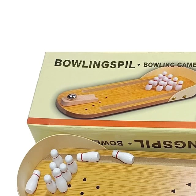 Wooden Bowling Game Set - Image 5