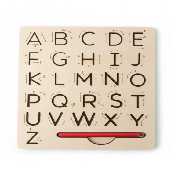 Wooden English Tracing Board