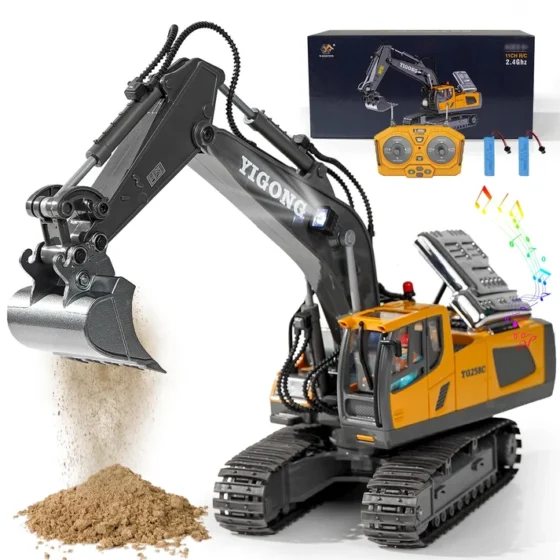 1:24 11-Channel Remote Control (R/C) Excavator