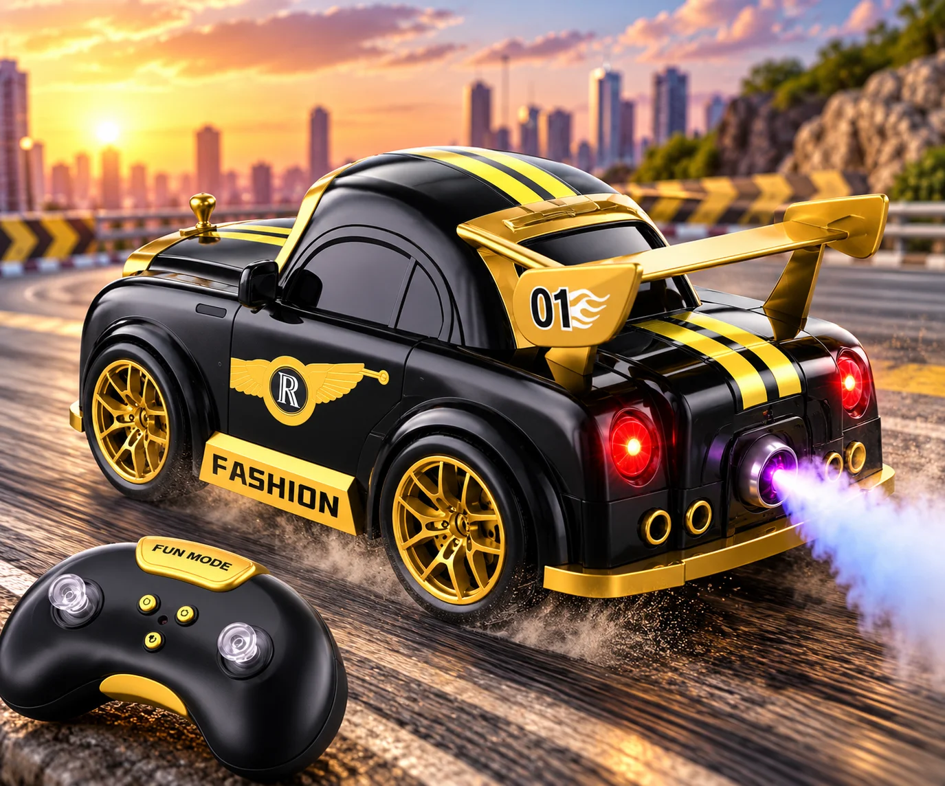 RC Drift Magnetic Deformation Car with Remote Control - Image 2