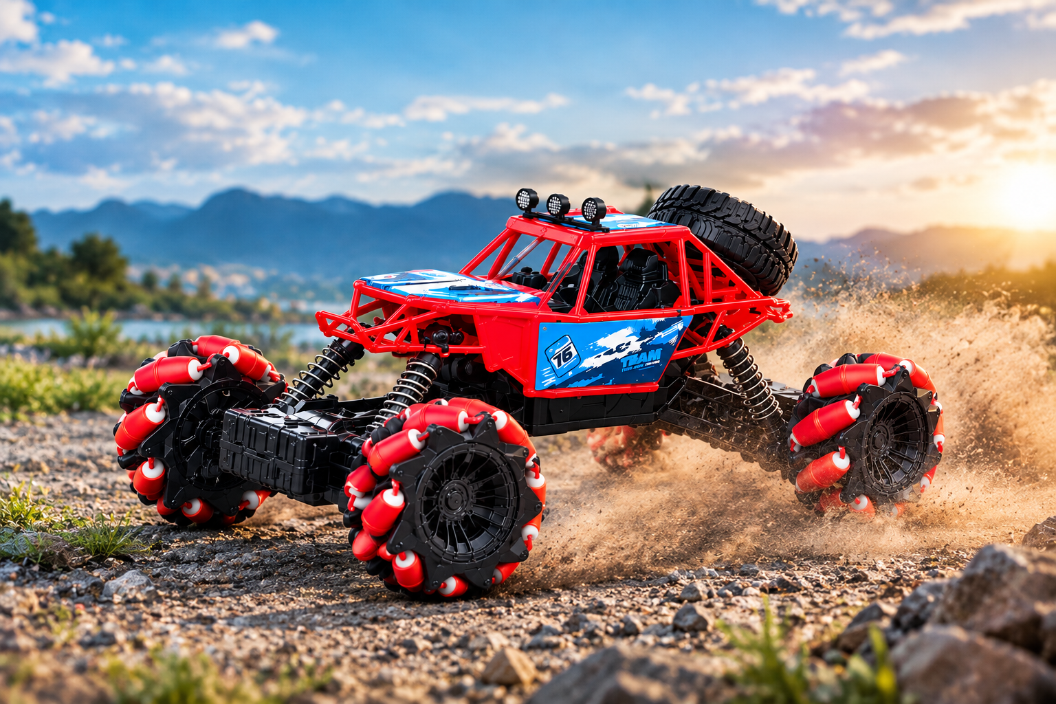 RC Drift Car 8 Function Toy Product Box