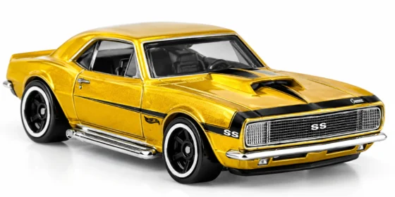 Gold Camaro SS Hot Wheels Toy