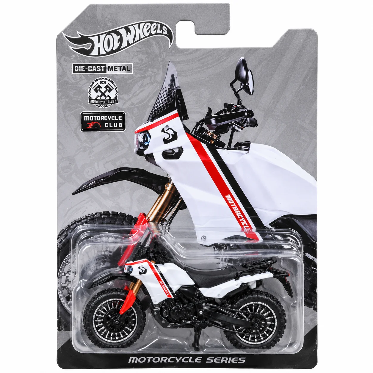 Retro Blue “Motor” Motorcycle Model