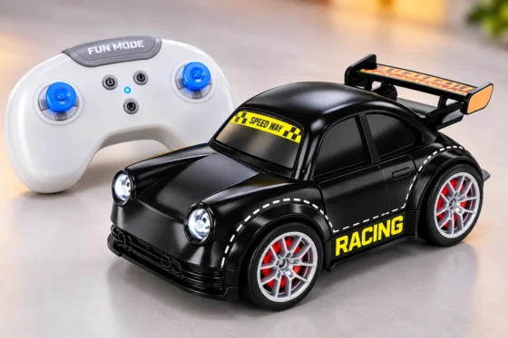 Toy Racing Car and Controller Showcase