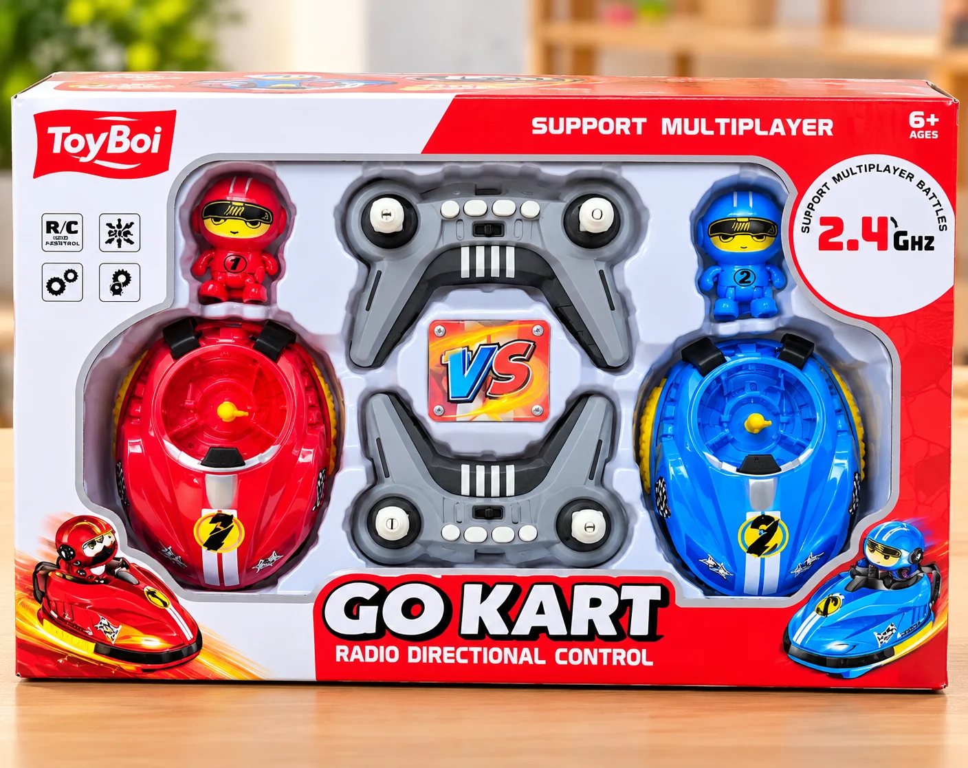ToyBoi Go Kart Multiplayer Set