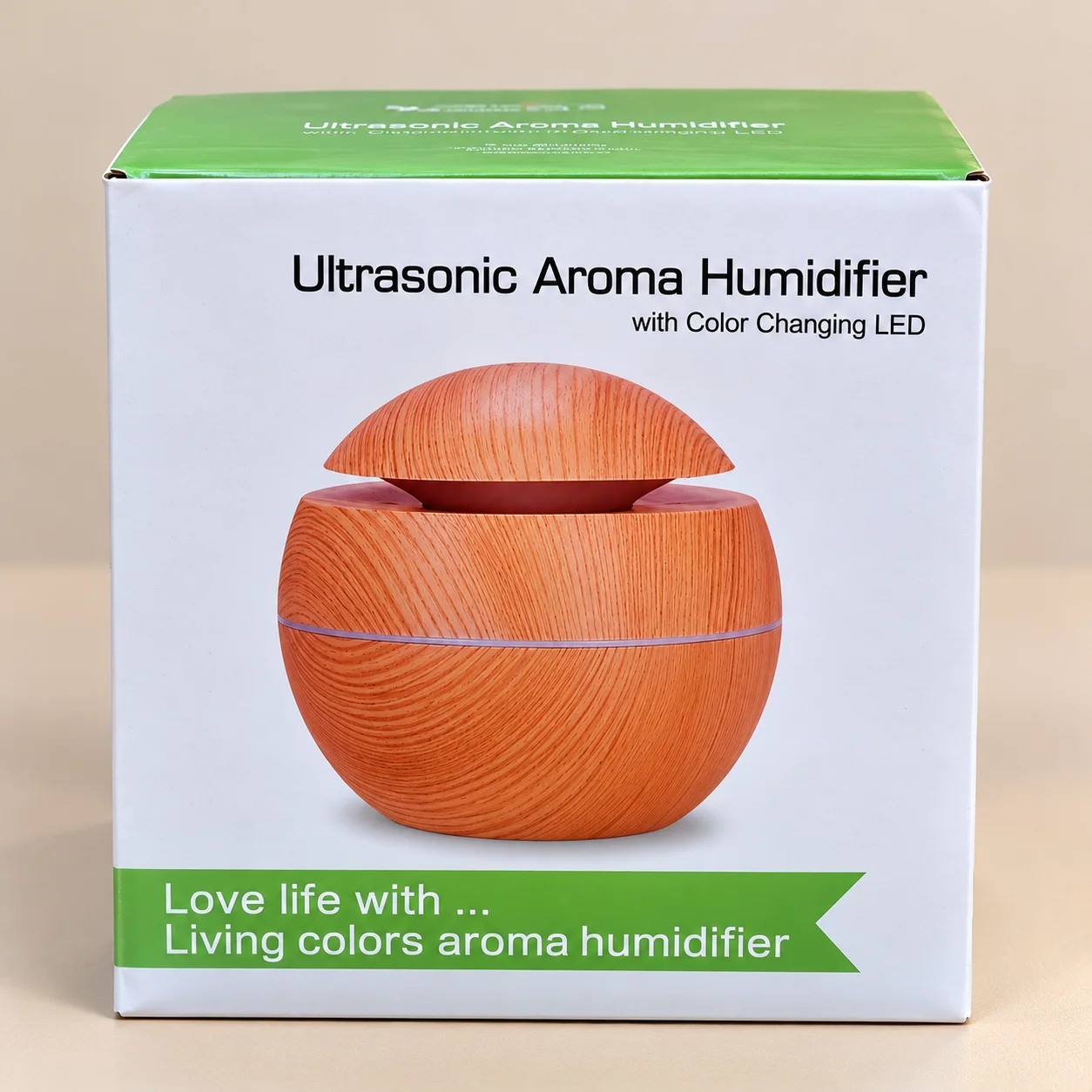 Cozy Color-Changing Aroma Humidifier Setup