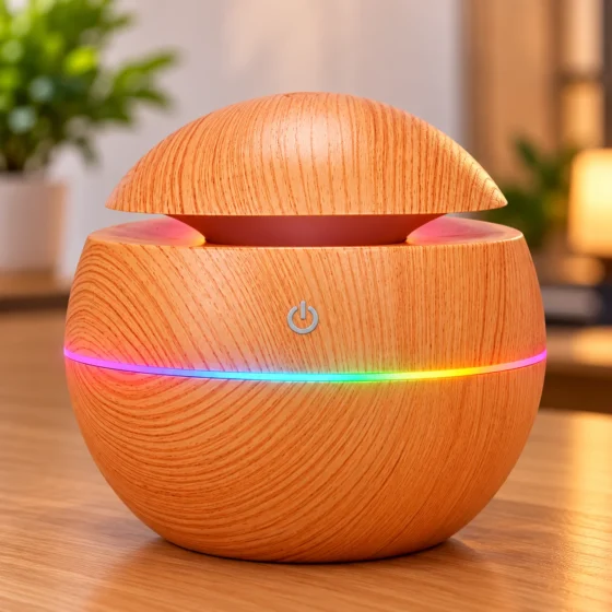 Cozy Color-Changing Aroma Humidifier Setup