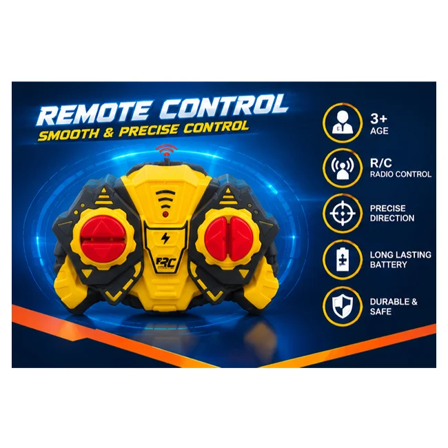 RC construction excavator truck with remote control